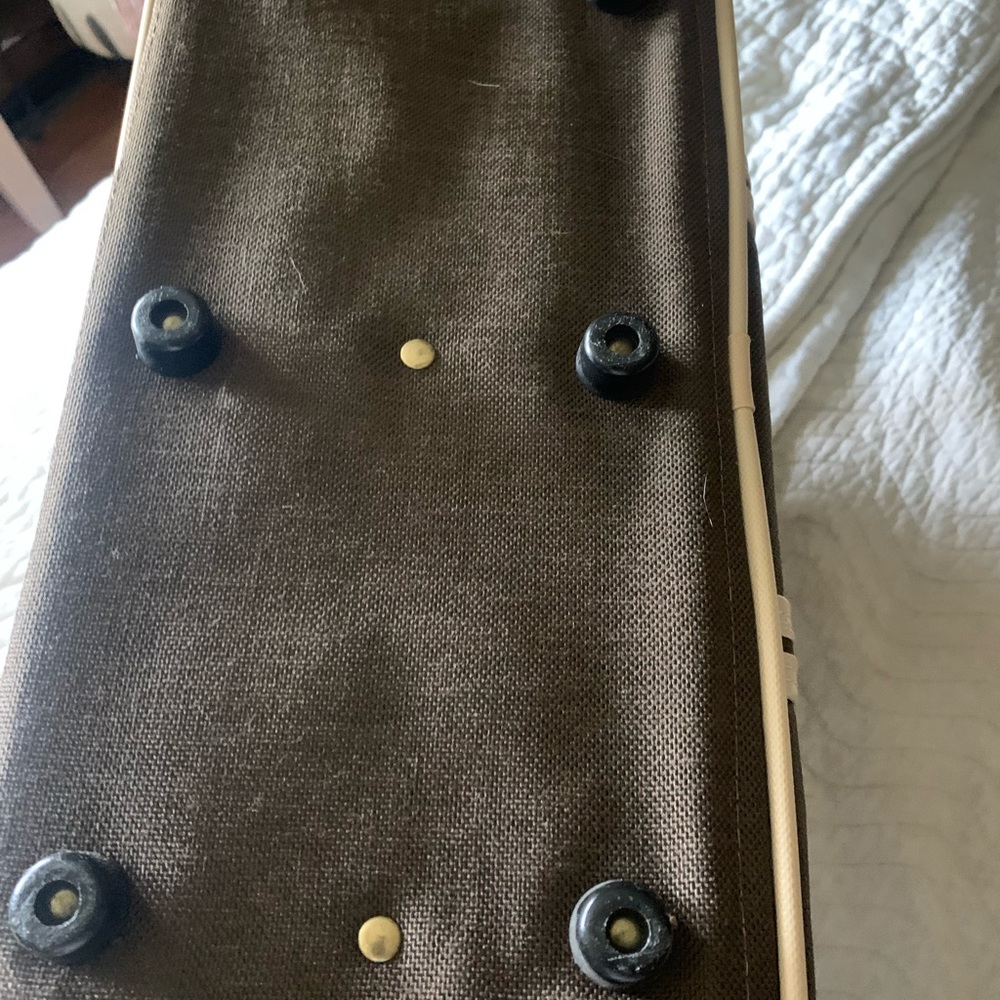 Vintage Lacoste by Lark carry on suitcase . - Picture 5 of 14